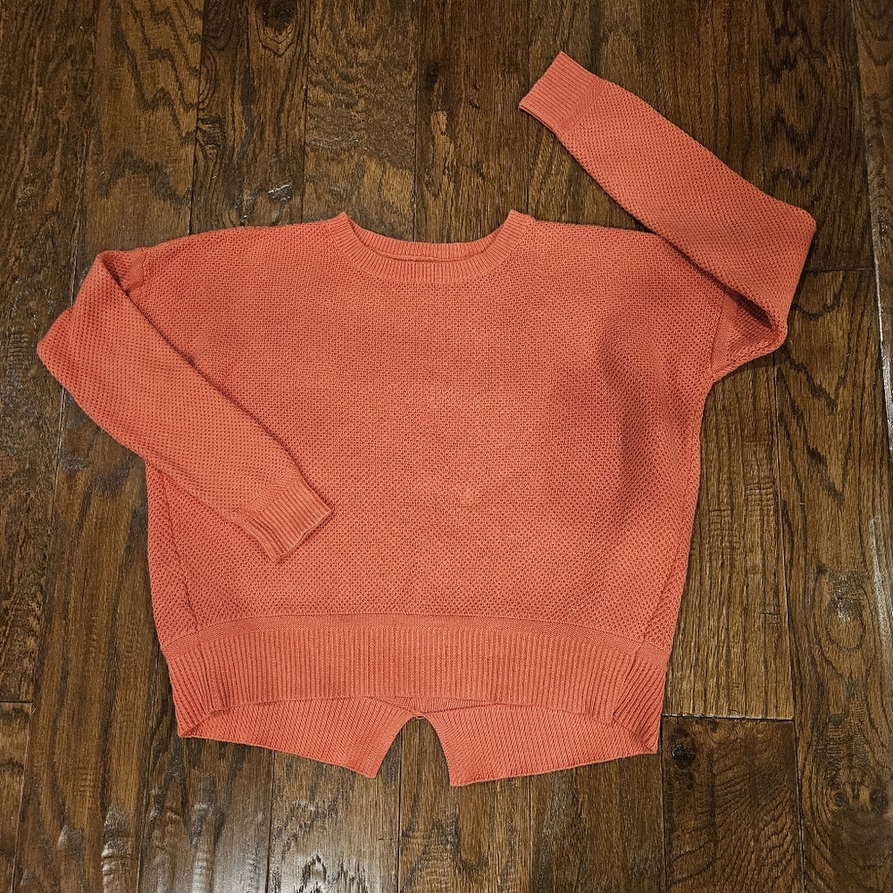 Loft Women’s Coral Crewneck Drop Shoulder Sleeve Sweater - Size Small